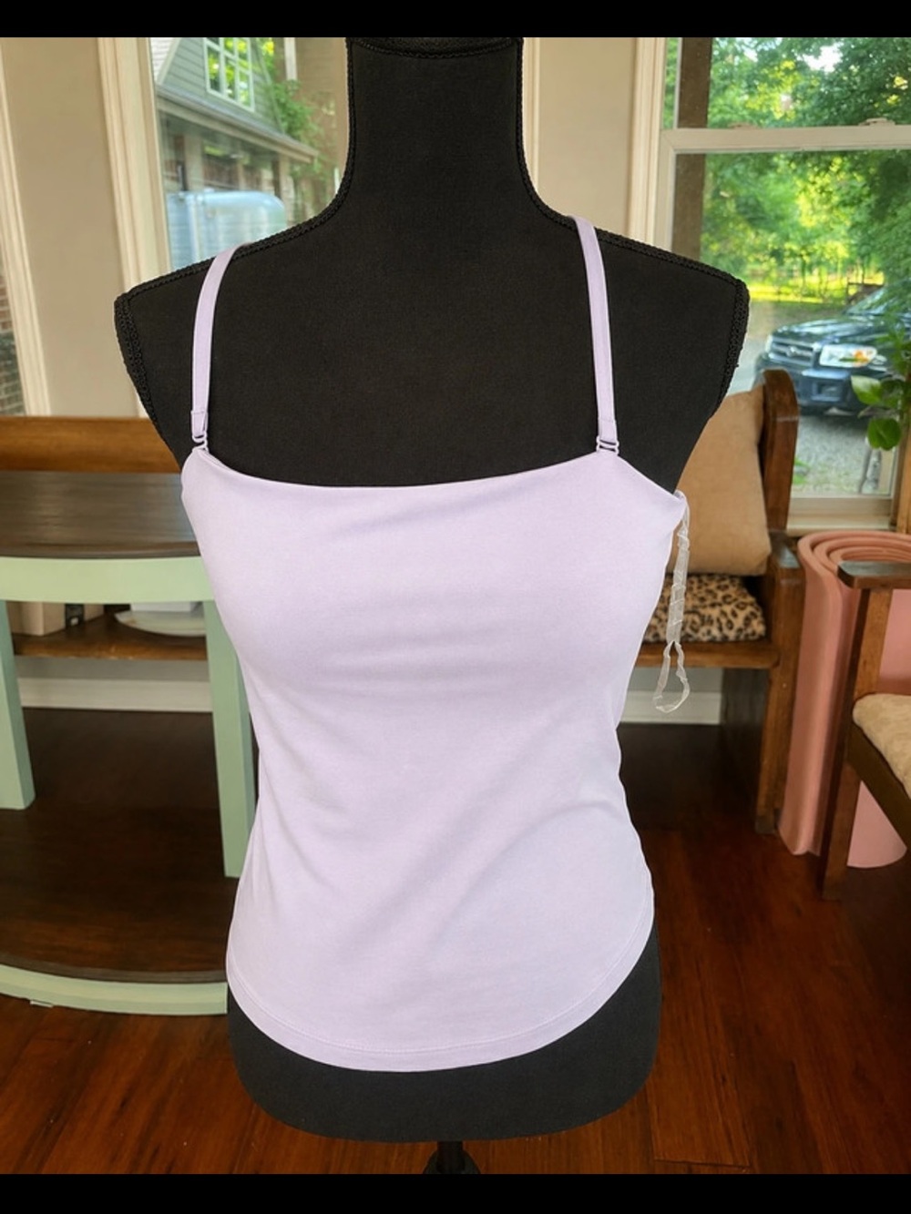 Athletic Works Lavender Adjustable-Strap Camisole